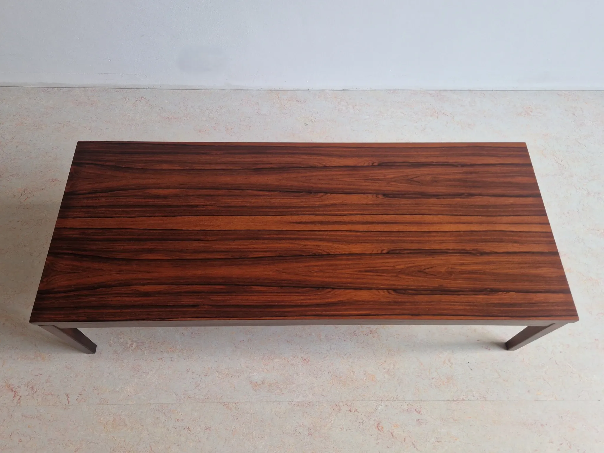 XKR rosewood coffee table by Marten Franckena for Fristho, Netherlands 60's