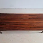 XKR rosewood coffee table by Marten Franckena for Fristho, Netherlands 60's