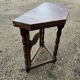Folding octagonal coffee table
