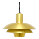 Golden Belux lamp, Denmark 1970s
