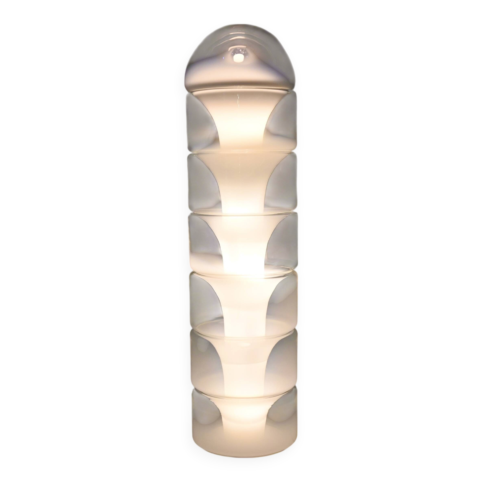 Sfumato LT316 Murano glass floor lamp by Carlo Nason for Mazzega, 1