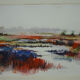 Dutch landscape watercolour by betuwe