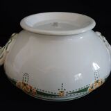 Soupière légumier Longwy art déco