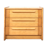 Commode Gautier en bois en pin de 1970