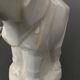 Art Deco 1930 elephant night light in white porcelain