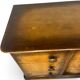 Commode italienne en placage et bois massif de noyer, années 1940-1950