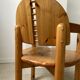 Pine armchair René Daumiller