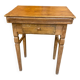 Desk desk in pitchpin early 20th century with drawer