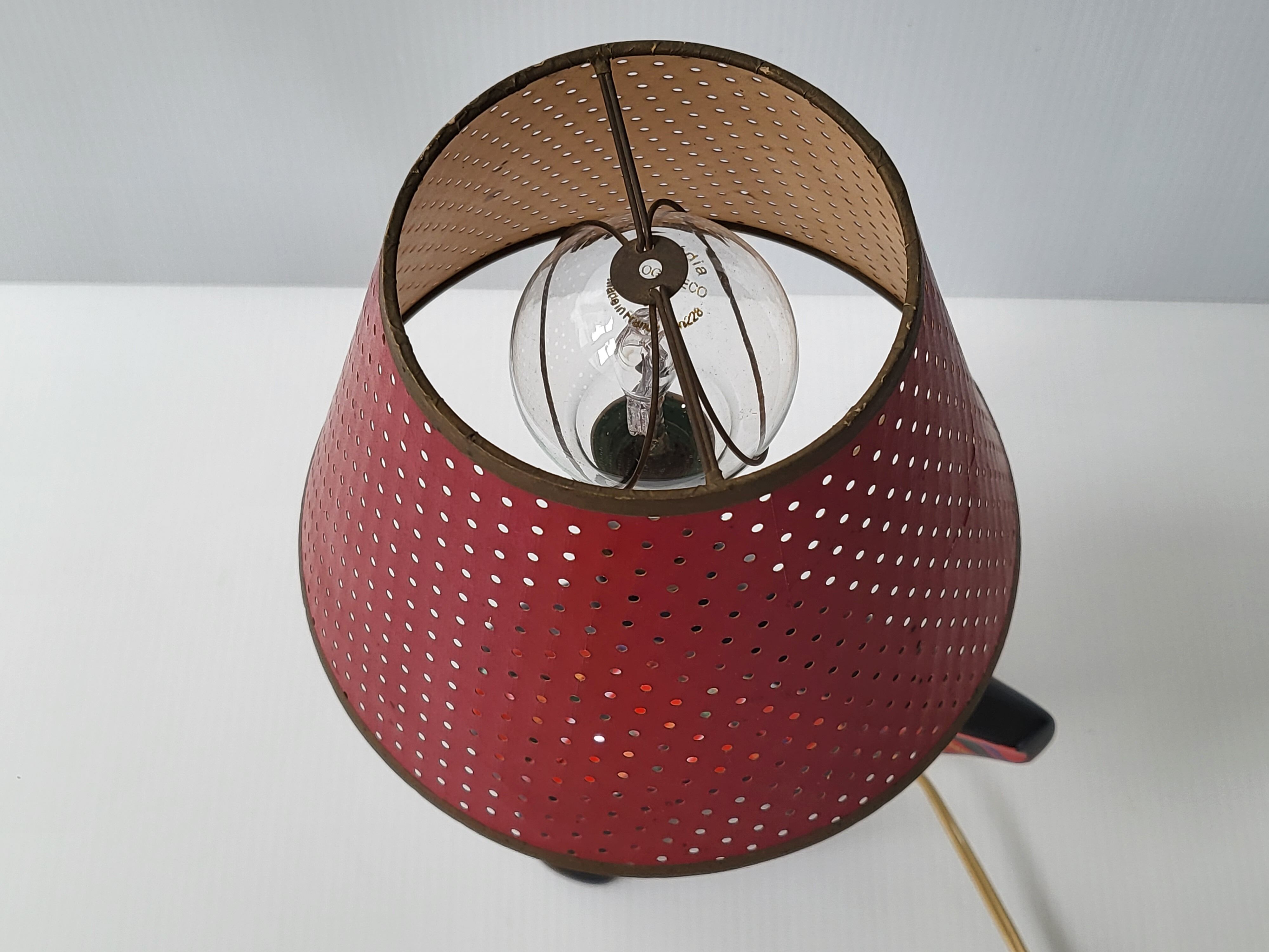 Lampe vintage 1950 rockabilly