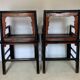 Pair of Chinese armchairs