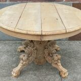 Oval oak table