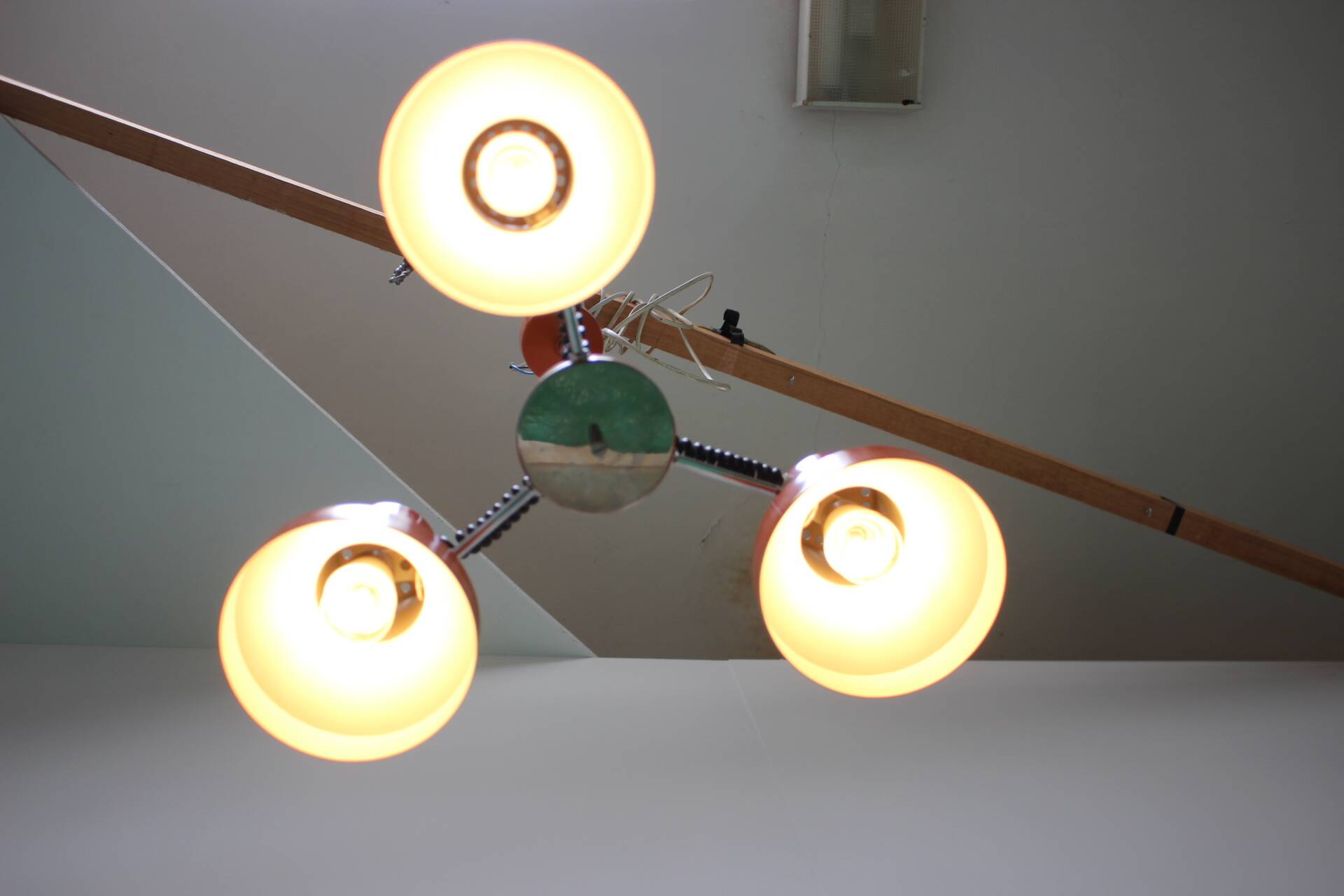 Chandelier by Napako, Czechoslovakia, 1970s