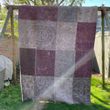 Vintage purple rug