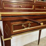 Bonheur du jour in louis xvi mahogany from the 19th century
