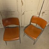 Pair of David Rowland chairs