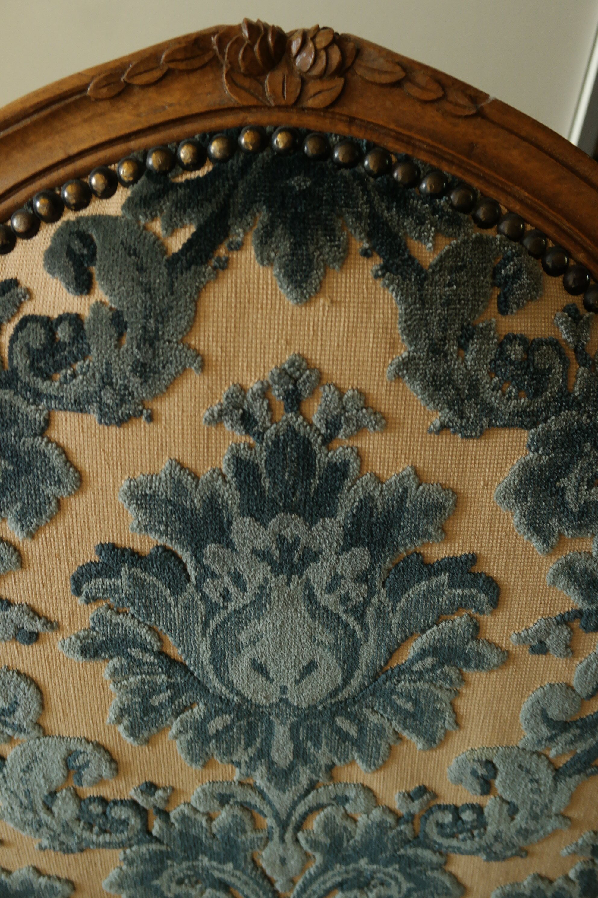 Pair of Louis XV style chairs