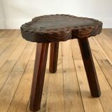 Cowherd stool tripod brutalist style 40s-50s