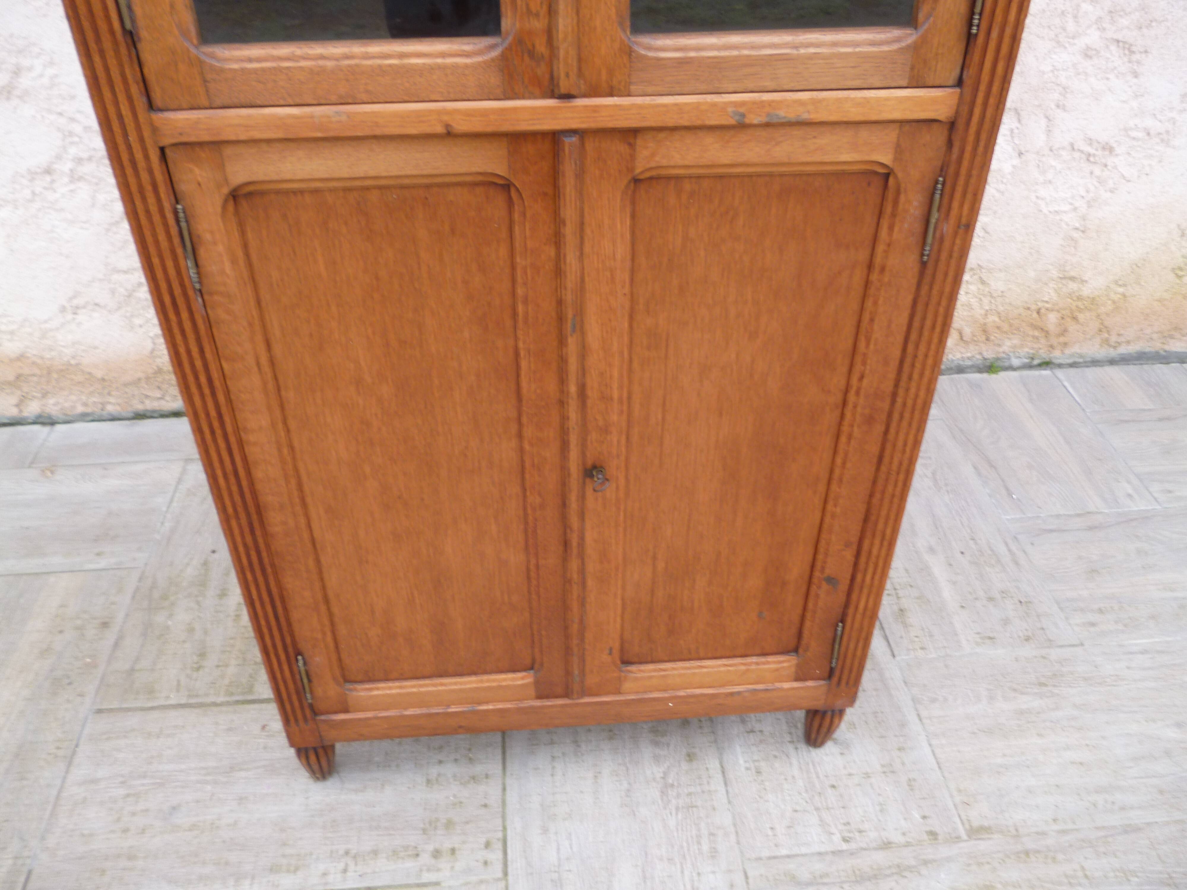 Parisian buffet antique showcase