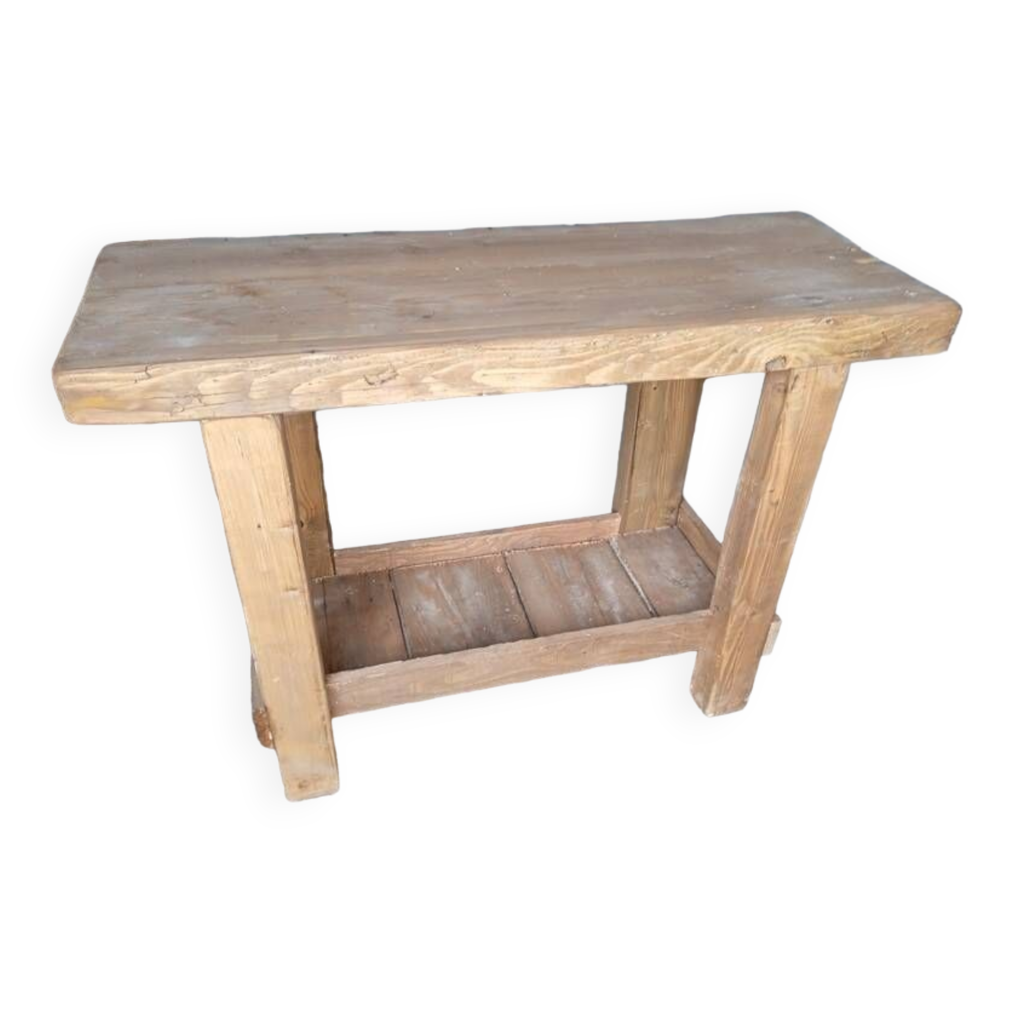 Workbench 120cm old solid wood