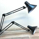 Office lamp architect twist t1 vintage design 70s black matte 2 available