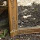 Large gilded Empire mirror from the 19th century.