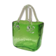 Blown glass bag vase