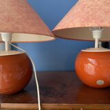 Paire de lampes boules Mathias