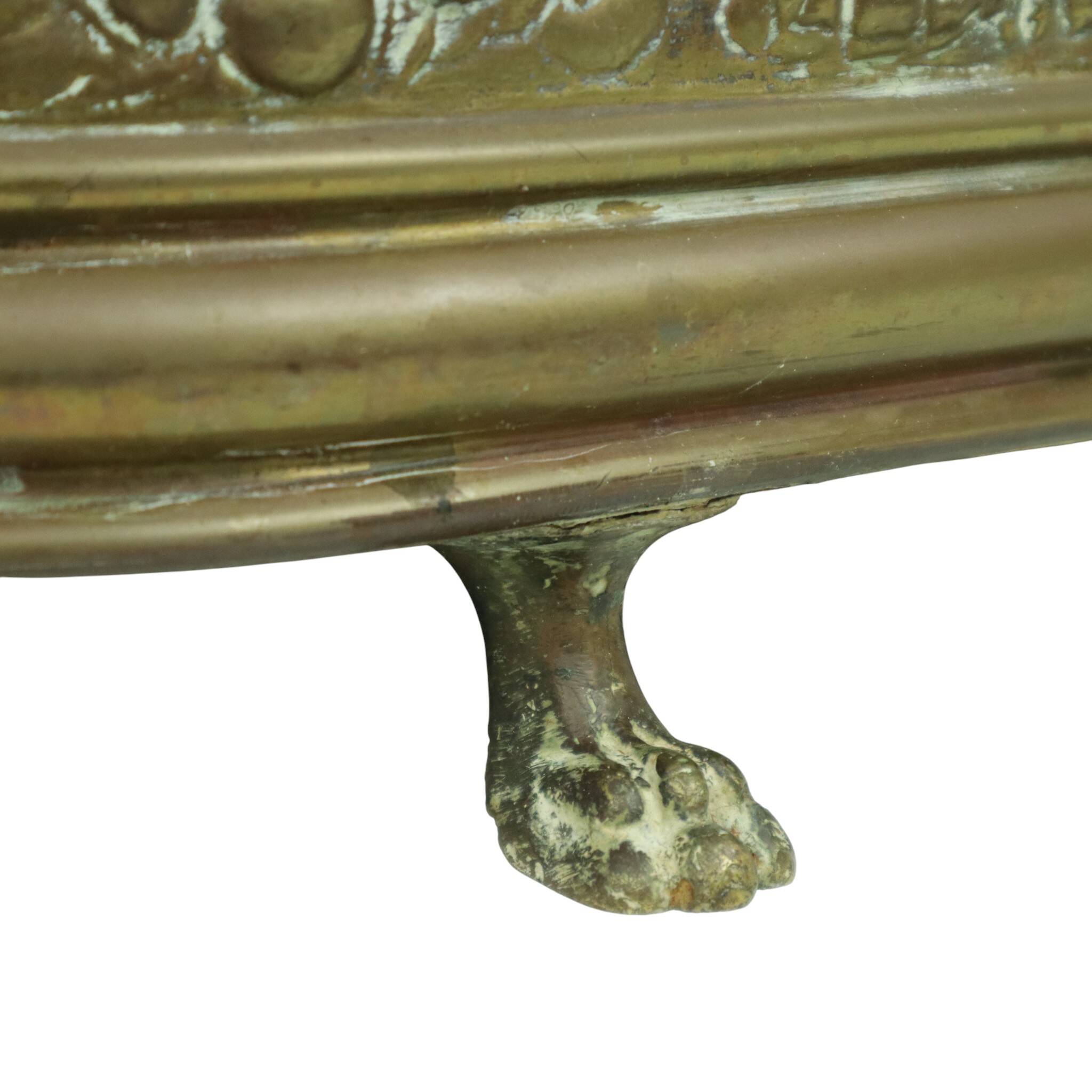 Jardinière Antique en Cuivre, France, 19ème Siècle