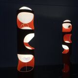 Mid-Century Swiss Space Age Floor Lamp Guggerli L3 by Rosemarie and Rico Baltensweiler for Baltensweiler, set of 2