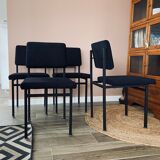 Suite 4 chairs 50s restored