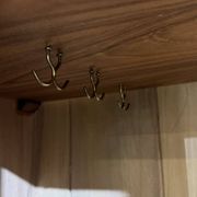 1950s English maple wardrobe