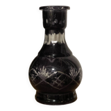 Bohemian glass vase