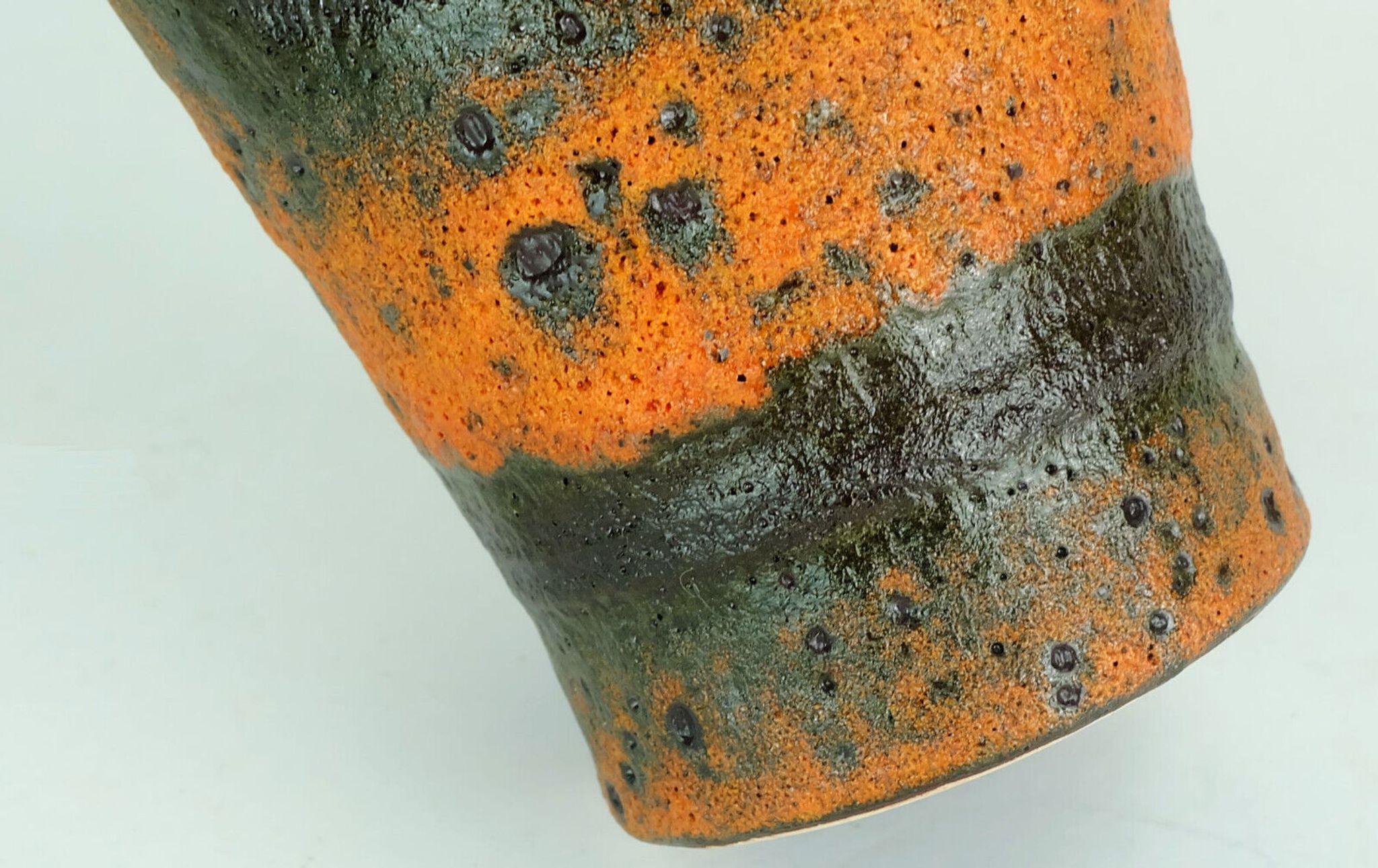 Vintage 1960's fat lava robot vase u-keramik model number 560/20