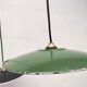 Enameled sheet metal pendant lights