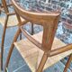 Val Padilla pour Jasper Conran chaises hautes Manilla vintage, siège