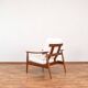 Mid-Century Danish Teak Armchair FD-164 by Arne Vodder for France & Son