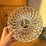 Vintage compartmentalised plate