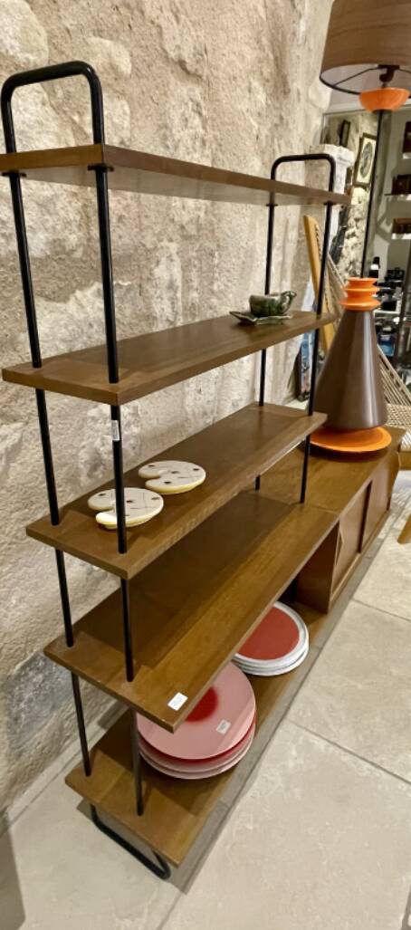 Vintage shelving unit from the 60s