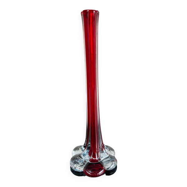 Vase soliflore style Murano vintage