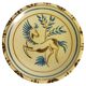 Folklore Ceramic Wall Plate with Horse, Tapio Kinnunen for Kupittaan Savi, 1950s
