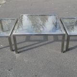 Set of three coffee table, italy, 1970s
