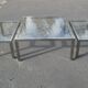 Set of three coffee table, italy, 1970s