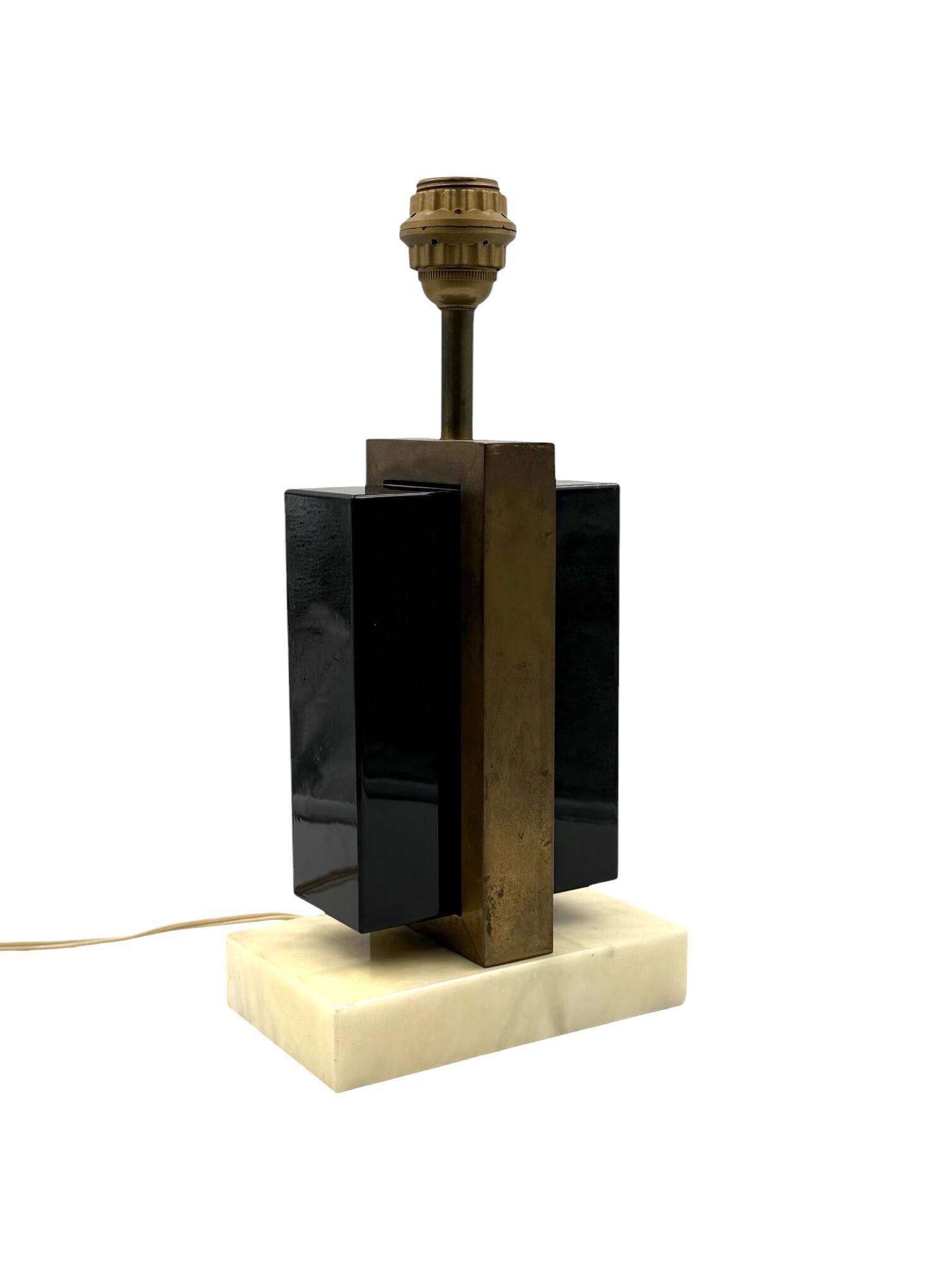 Romeo Rega, Hollywood Regency table lamp, Italy, 1970s