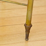 Gold metal coffee table 60s