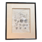 Engraving 19th century Nicolas Jacob Bourgery Medical instruments Anatomy Surgery