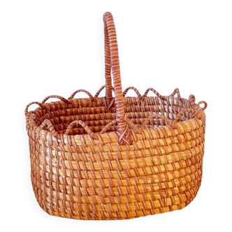Antique basket from 1950.