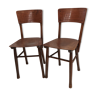 Paire de chaises de Jacob & Josef Kohn époque Art nouveau 1900