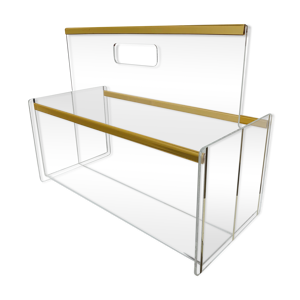Porte revue plexiglas
