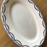 2 Dishes Terre de Fer Salins model Vincennes 39cm