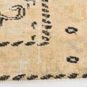 5x8 beige tones wool classic vintage rug 253x166cm